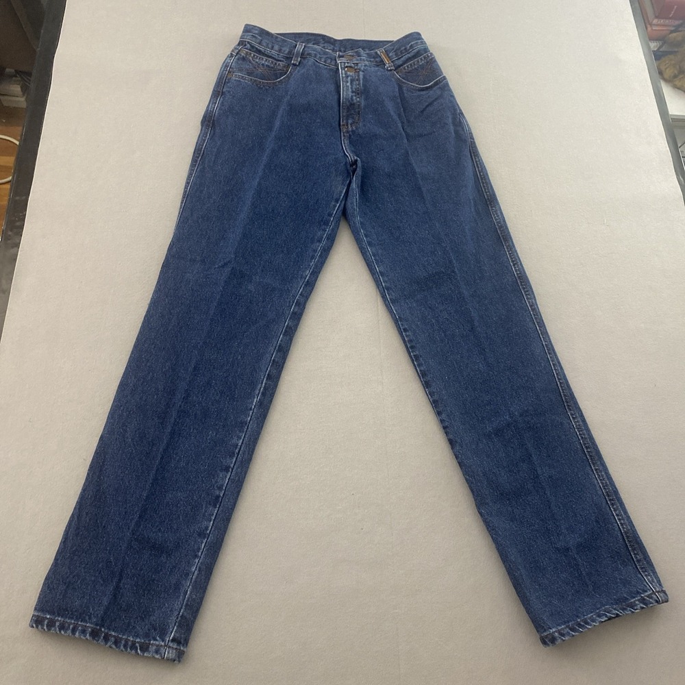 VINTAGE Rocky Mountain High-Rise Jeans Women's 27x31 Western Rodeo Cowgirl USA